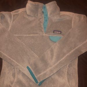 Patagonia tool snap tee fleece grey medium